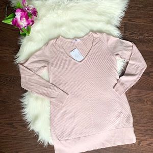 NWT Camber & Grace (RW&Co) Blush Sweater